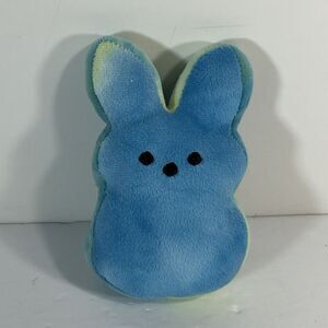 Peeps Blue Bunny Peep 6" Plush Stuffed Animal Toy